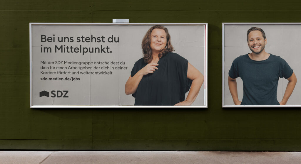 Employer Brand Design Mannheim Out of Home Kampagne