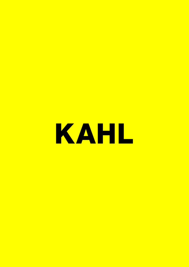 Corporate Design KAHL Mannheim