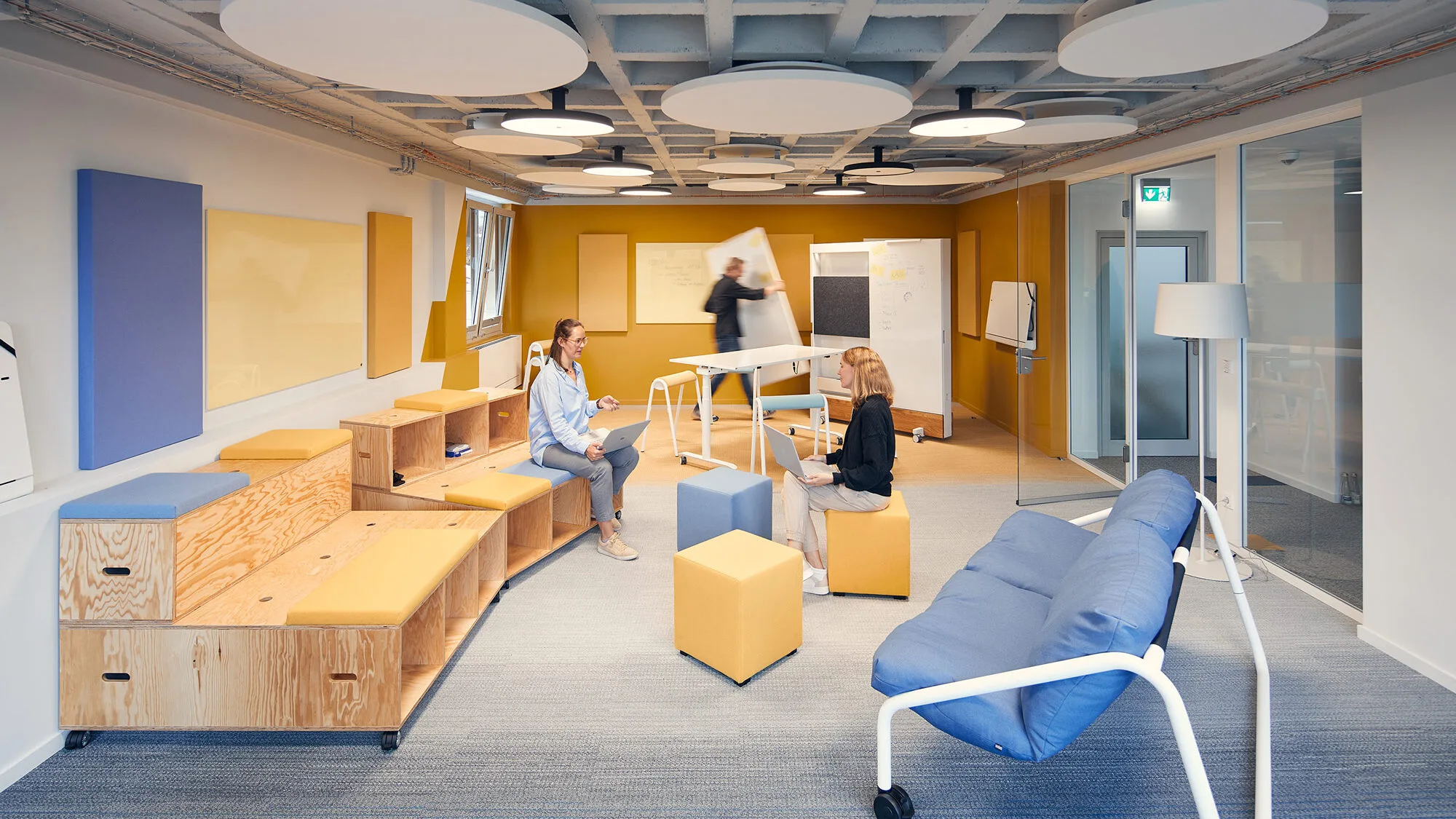 Büroplanung und Markenidentität