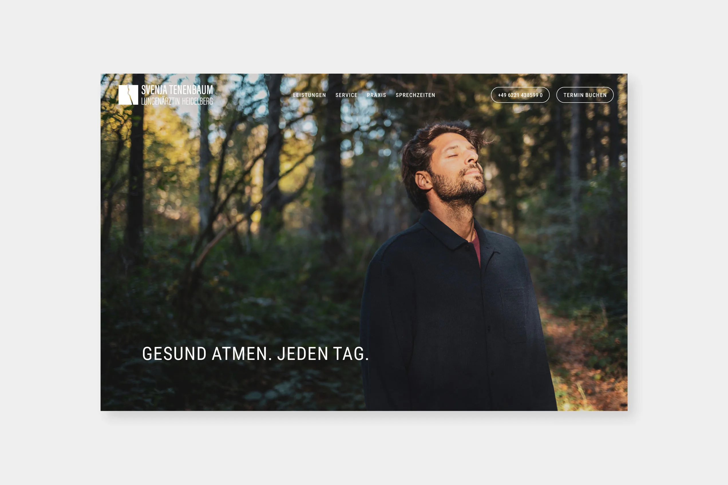 Webdesign Heidelberg Praxiswebsite Tenenbaum