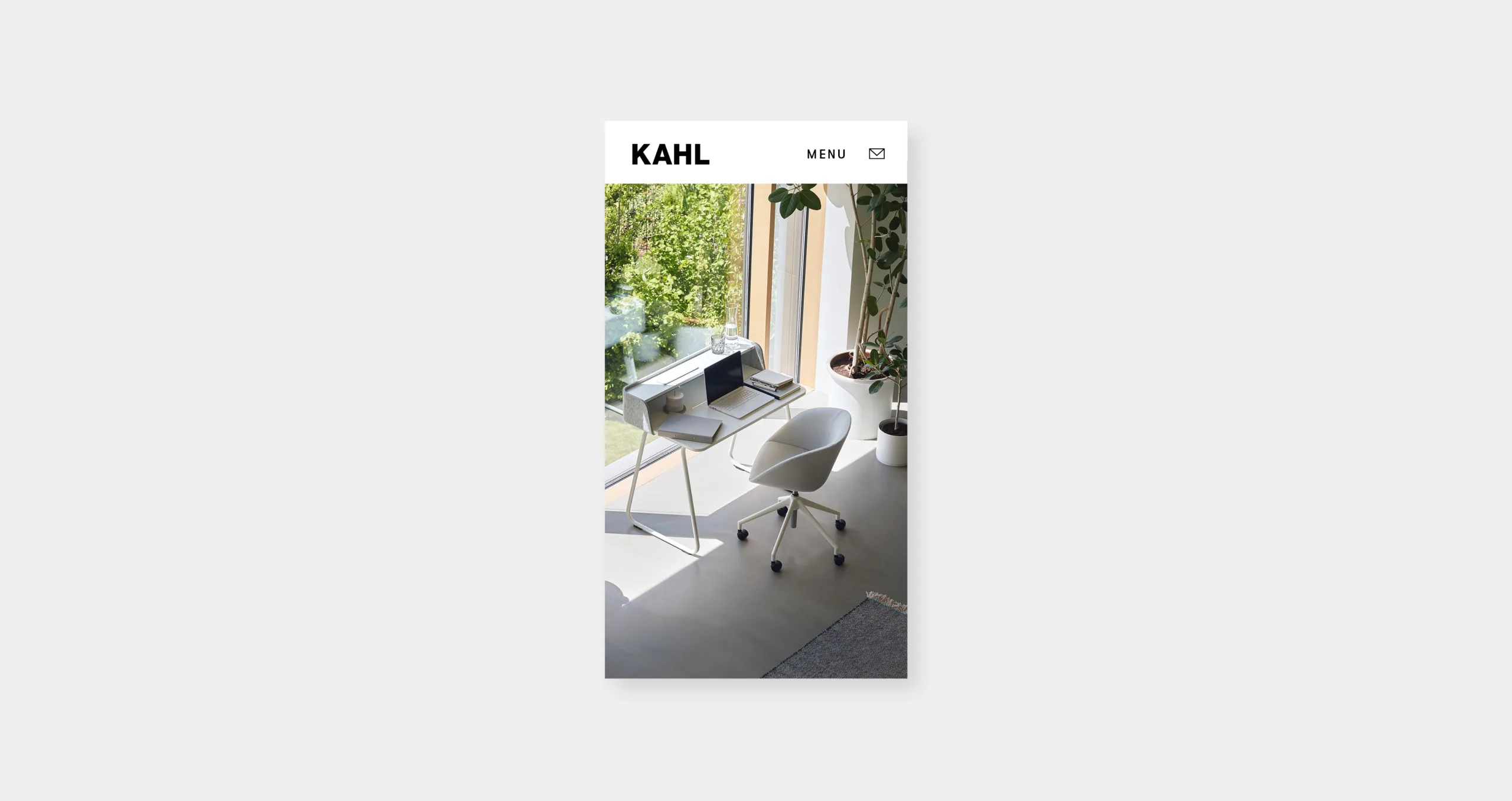 Webdesign Aschaffenburg: Mobile Ansicht einer professionellen Webseite
