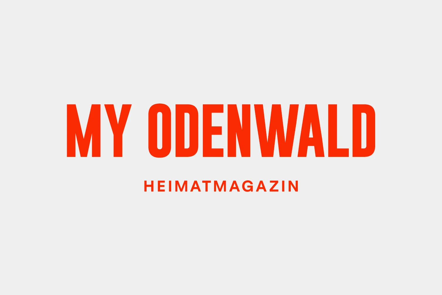 Logo Design My Odenwald Bergstraße